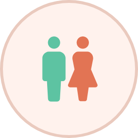 男女比アイコン