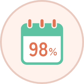 有給取得率アイコン